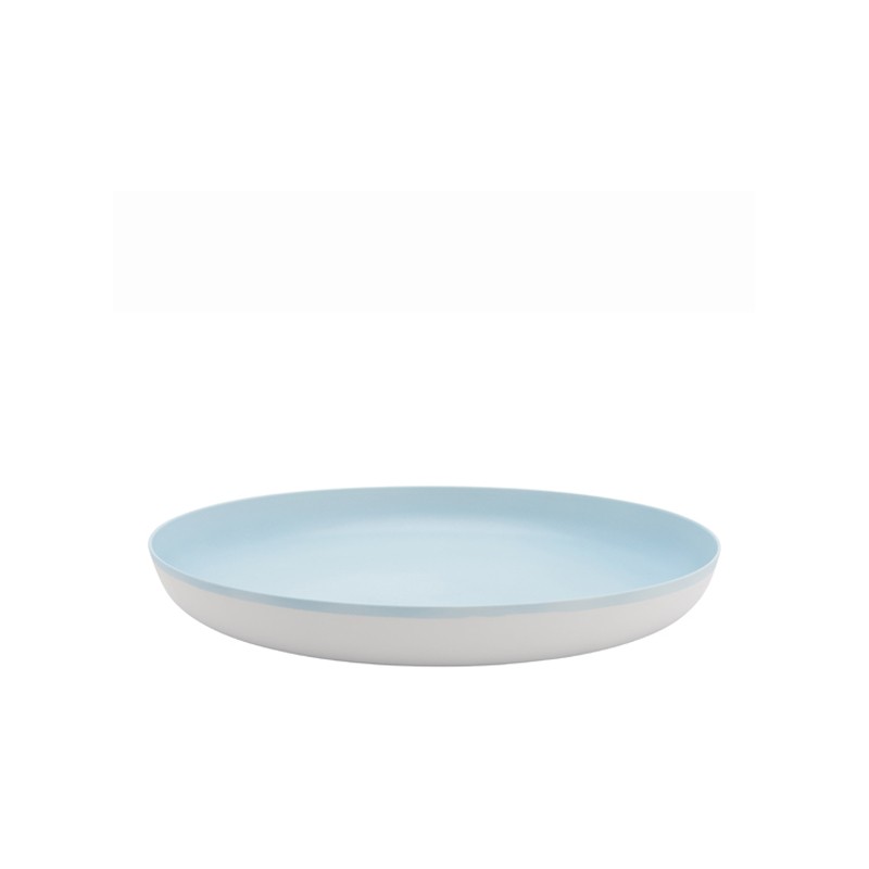 Discrepantie Kansen Kinderdag Colour Porcelain servies |diep bord s.b. 17 lichtblauw wit | Scholten &  Baijings