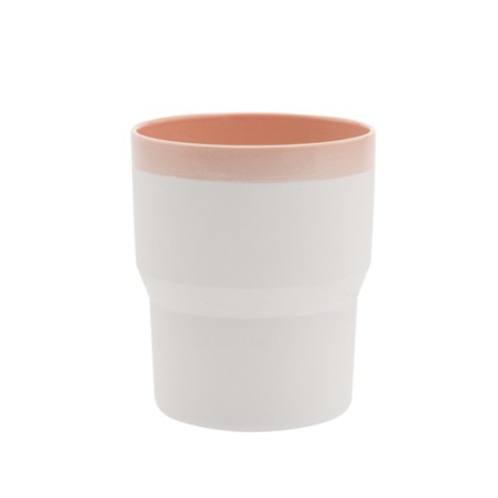 s.b. 43 beker roze wit s.b. 43 beker roze wit