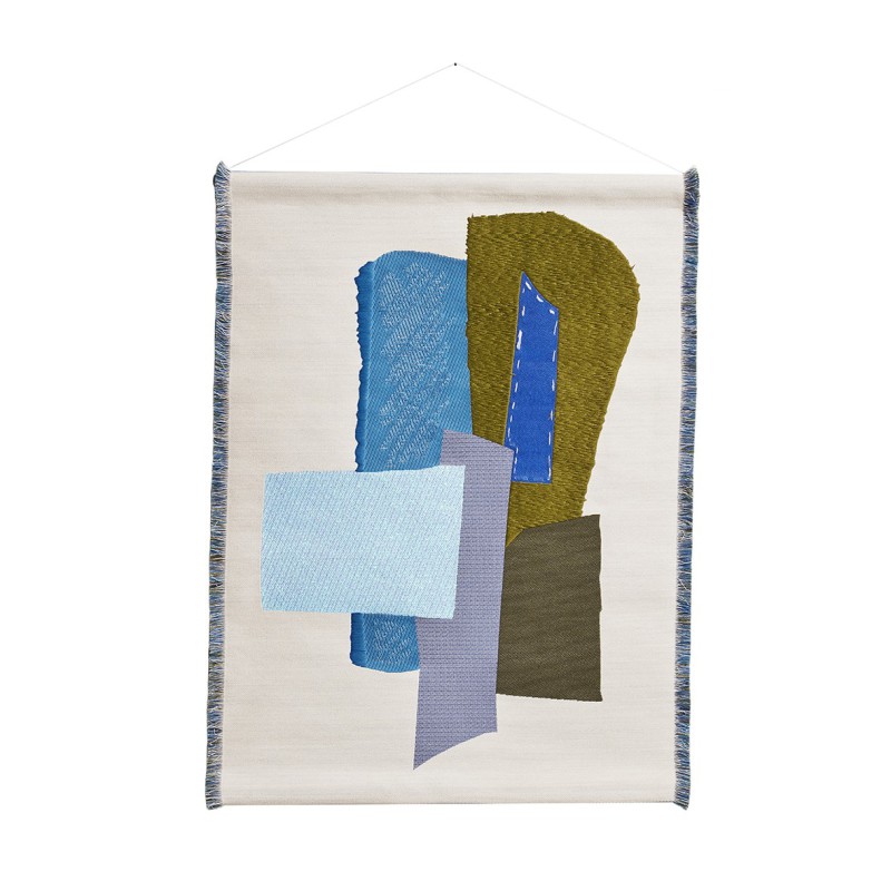 Wandkleed Play-Mirror Blue| Kiki van Eijk