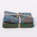 Deken by Masha Reva - Blauw/bruin
