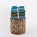Deken by Masha Reva - Oranje/blauw
