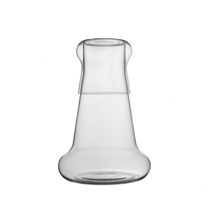 Karaf met glas bol 