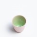 Espresso beker Soft pink + Lime