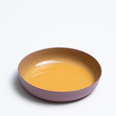 Deep plate Purple + Marigold Deep plate Purple + Marigold