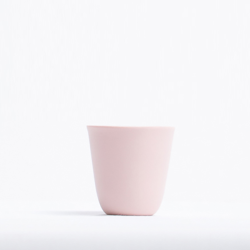 Espresso beker Soft pink + Lime