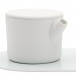 s.b. 32 set milk & sugar light blue & white 