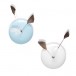 Clock Koekoek blauw