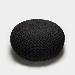 Urchin Pouf zwart