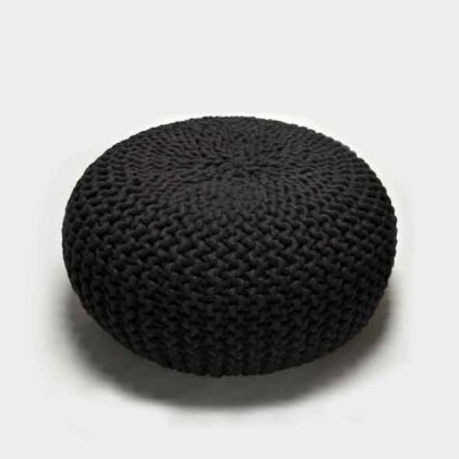 Urchin Pouf zwart