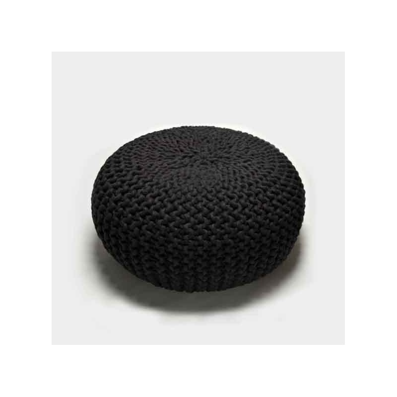 Urchin Pouf zwart