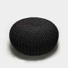 Urchin Pouf zwart