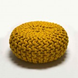 Urchin Pouf geel