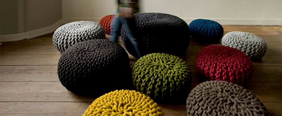 Urchin Pouf | Christien Meindertsma